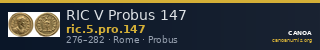 RIC V Probus 147 — CANOA
