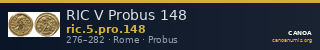 RIC V Probus 148 — CANOA
