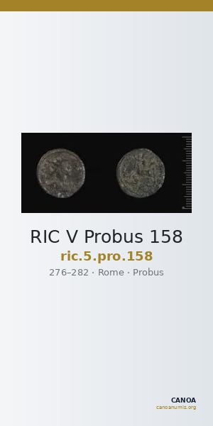 RIC V Probus 158 — CANOA