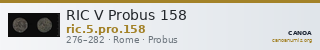 RIC V Probus 158 — CANOA