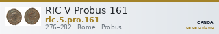 RIC V Probus 161 — CANOA