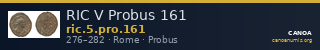 RIC V Probus 161 — CANOA