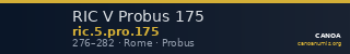 RIC V Probus 175 — CANOA