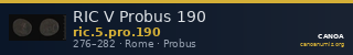 RIC V Probus 190 — CANOA