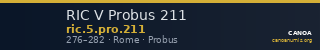 RIC V Probus 211 — CANOA