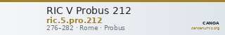 RIC V Probus 212 — CANOA