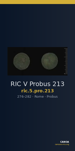 RIC V Probus 213 — CANOA