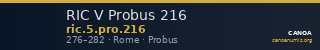 RIC V Probus 216 — CANOA