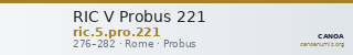 RIC V Probus 221 — CANOA