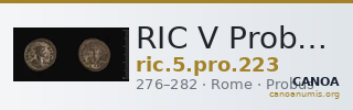 RIC V Probus 223 — CANOA