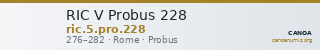 RIC V Probus 228 — CANOA