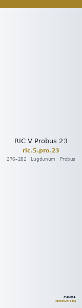 RIC V Probus 23 — CANOA