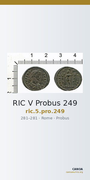 RIC V Probus 249 — CANOA