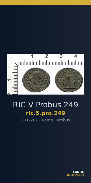 RIC V Probus 249 — CANOA