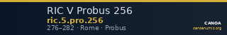 RIC V Probus 256 — CANOA