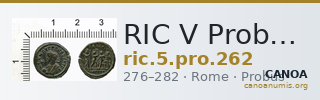 RIC V Probus 262 — CANOA