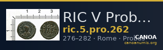 RIC V Probus 262 — CANOA