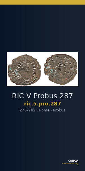 RIC V Probus 287 — CANOA