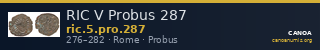 RIC V Probus 287 — CANOA