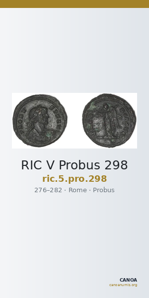 RIC V Probus 298 — CANOA