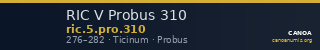 RIC V Probus 310 — CANOA