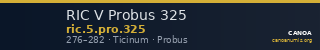 RIC V Probus 325 — CANOA