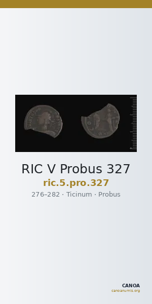 RIC V Probus 327 — CANOA