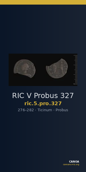 RIC V Probus 327 — CANOA