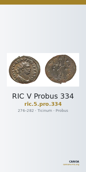 RIC V Probus 334 — CANOA