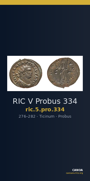 RIC V Probus 334 — CANOA