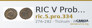 RIC V Probus 334 — CANOA