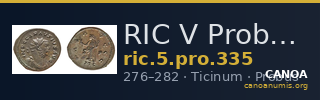 RIC V Probus 335 — CANOA