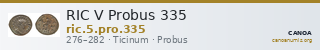 RIC V Probus 335 — CANOA