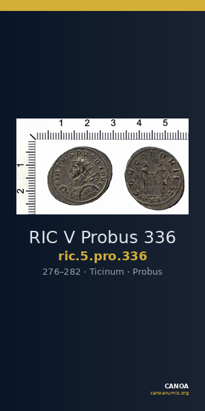 RIC V Probus 336 — CANOA
