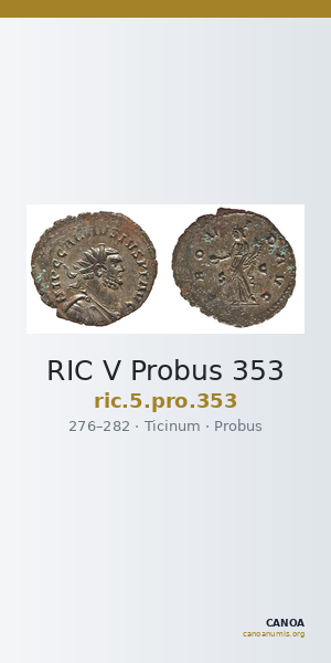 RIC V Probus 353 — CANOA