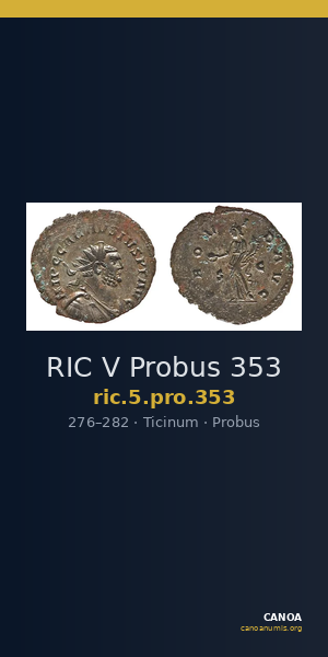 RIC V Probus 353 — CANOA