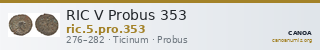 RIC V Probus 353 — CANOA