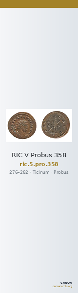 RIC V Probus 358 — CANOA