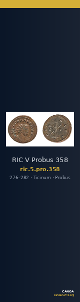 RIC V Probus 358 — CANOA