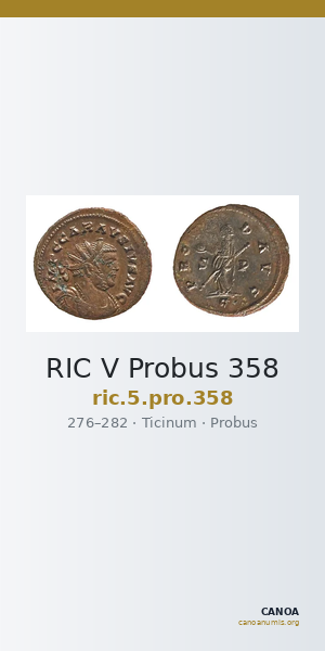 RIC V Probus 358 — CANOA