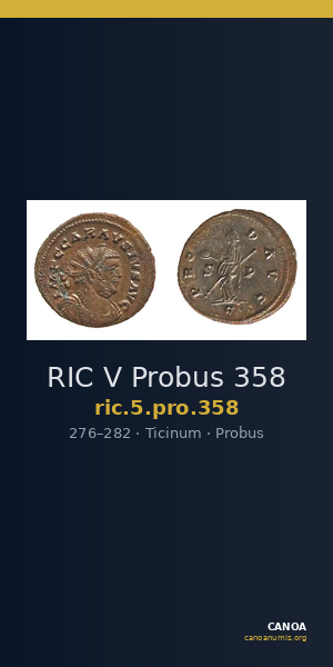 RIC V Probus 358 — CANOA