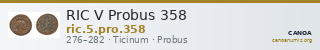 RIC V Probus 358 — CANOA