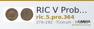 RIC V Probus 364 — CANOA