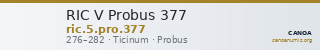 RIC V Probus 377 — CANOA