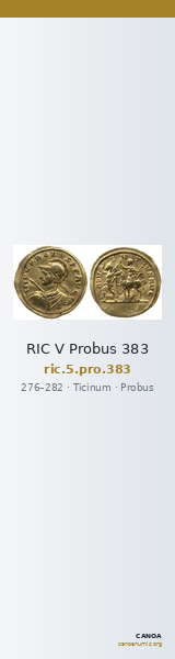RIC V Probus 383 — CANOA