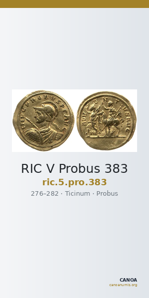 RIC V Probus 383 — CANOA