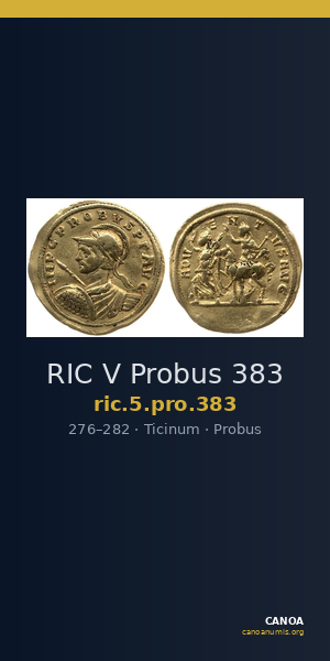 RIC V Probus 383 — CANOA