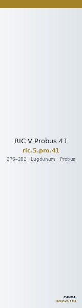 RIC V Probus 41 — CANOA