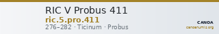 RIC V Probus 411 — CANOA