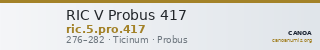 RIC V Probus 417 — CANOA